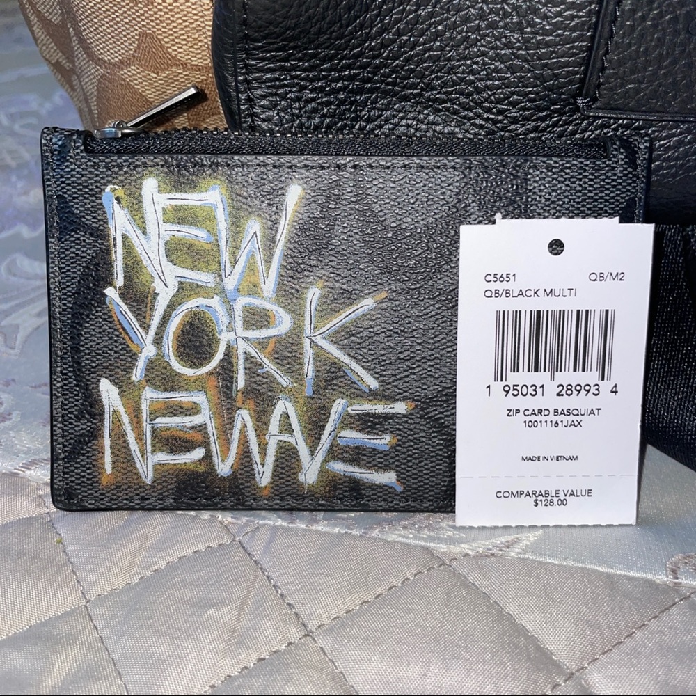 Basquiat Zip Card